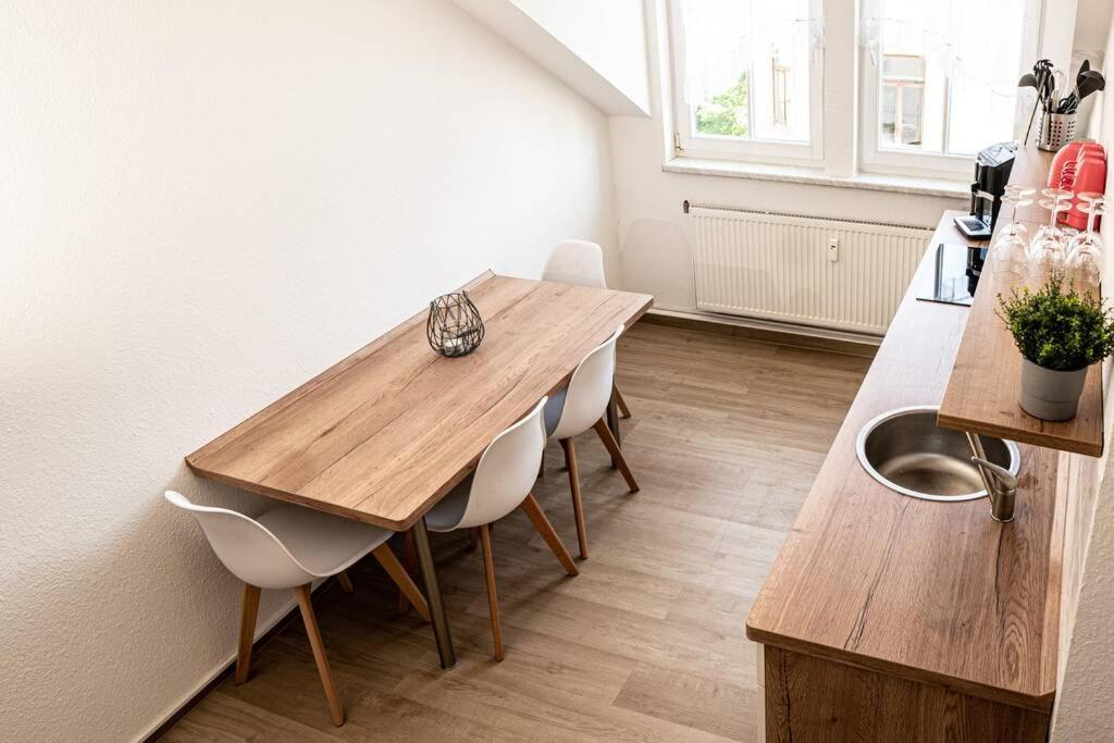 Gemuetliche Ferienwohnung Im Zentrum Von Plauen Eksteriør bilde